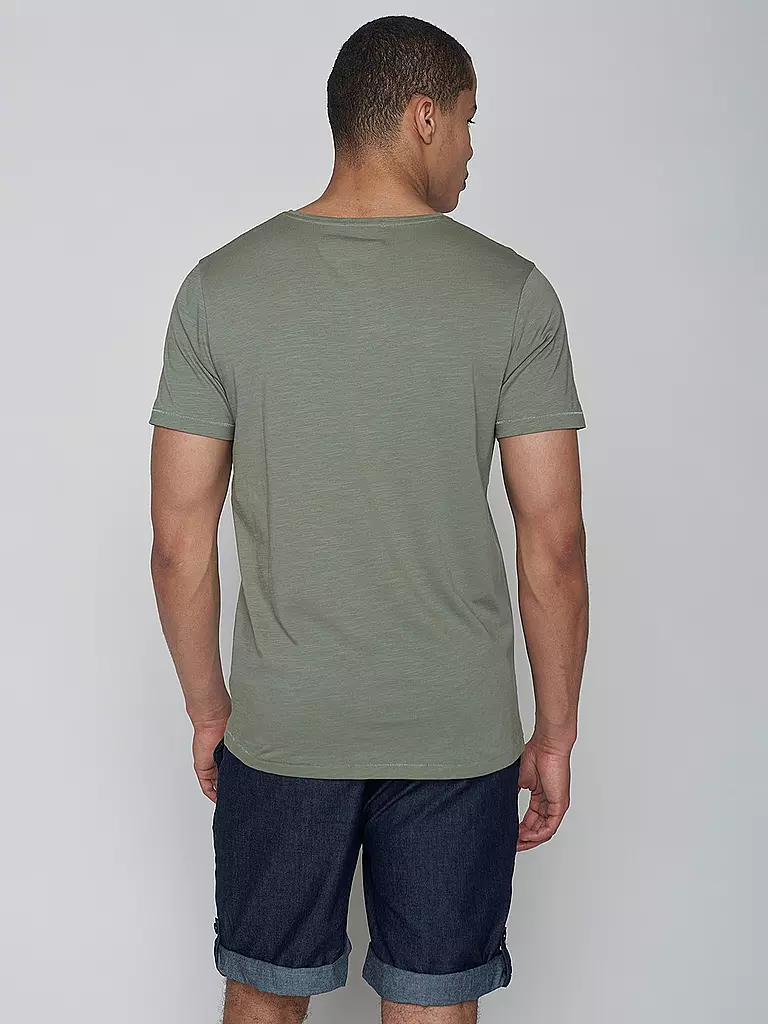 GREENBOMB | T-Shirt BIKE JACK SPICE | olive