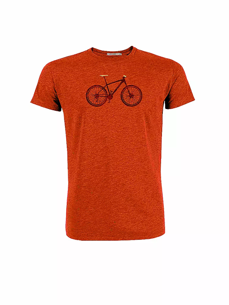 GREENBOMB | T-Shirt CROSSBIKE | orange