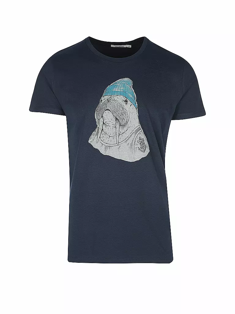 GREENBOMB | T-Shirt | blau
