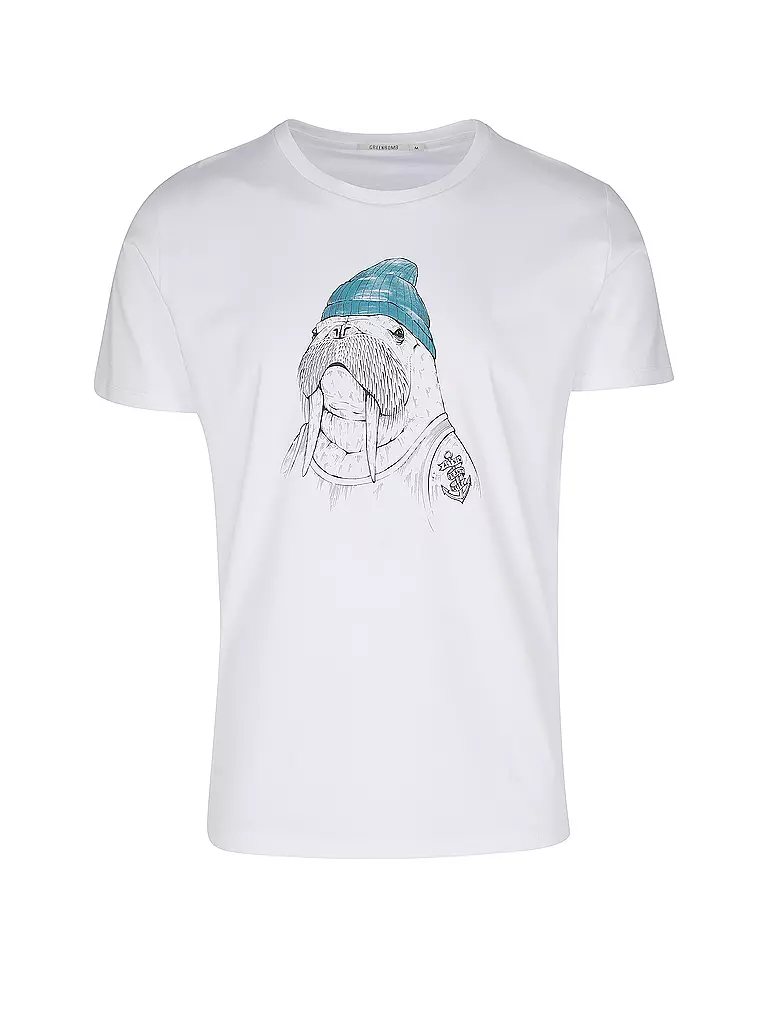 GREENBOMB | T-Shirt | weiß