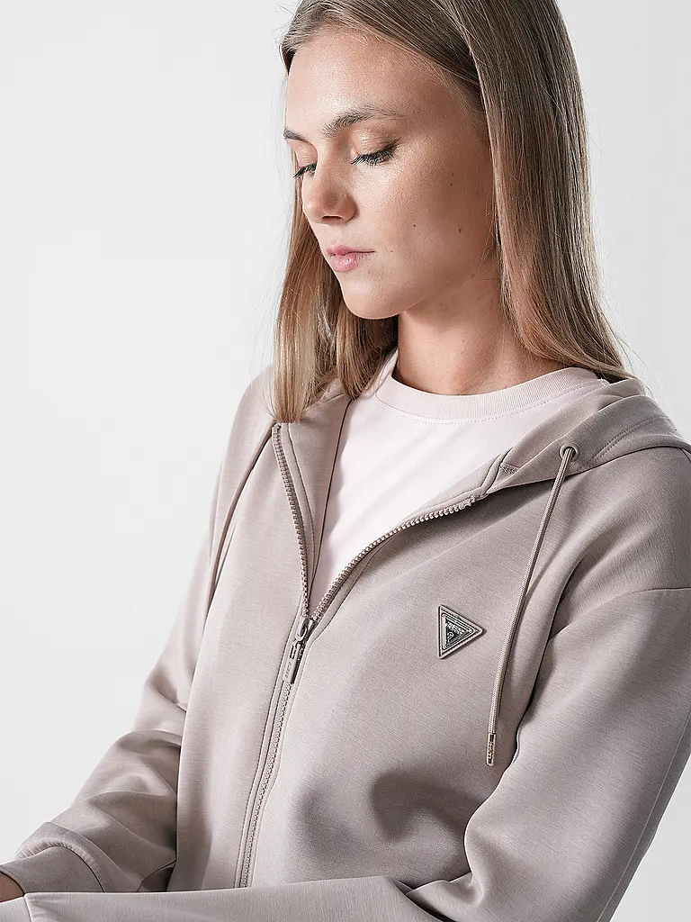 GUESS ACTIVEWEAR | Sweatjacke  | beige