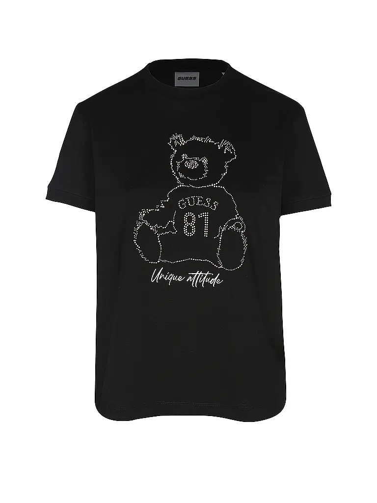 GUESS ACTIVEWEAR | T-Shirt  | Schwarz