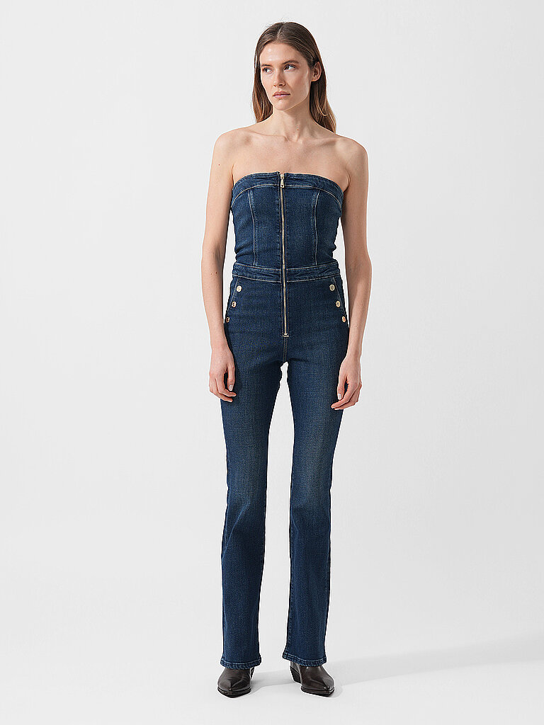 GUESS Jumpsuit Flared Fit VALE dunkelblau | 30