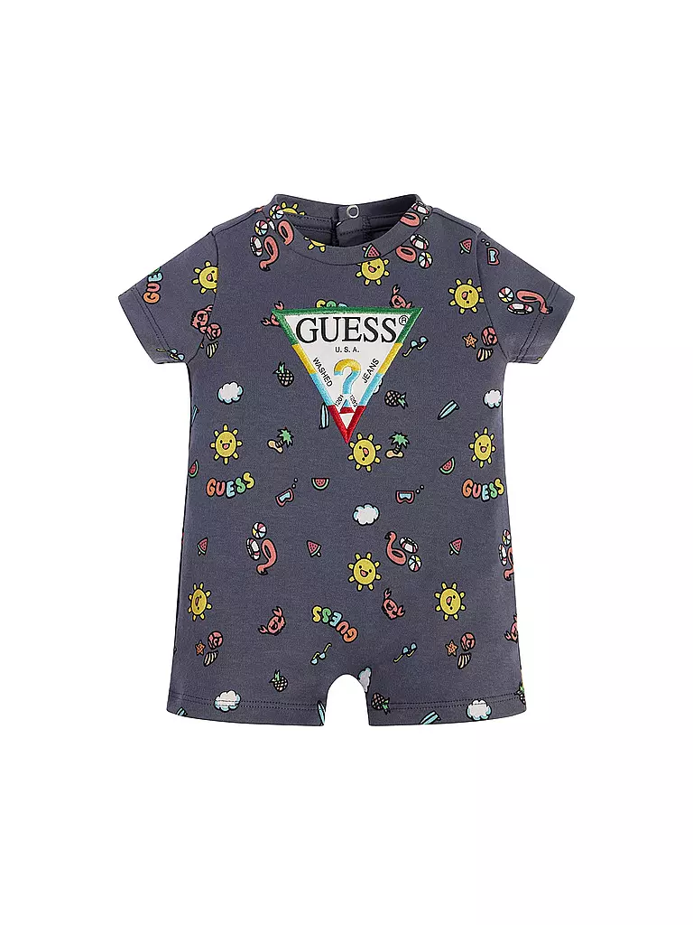 GUESS | Baby Strampler  | blau