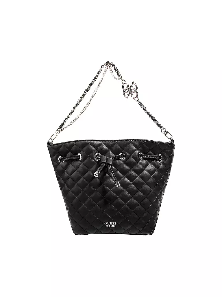 GUESS | Beuteltasche "Miriam"  | schwarz