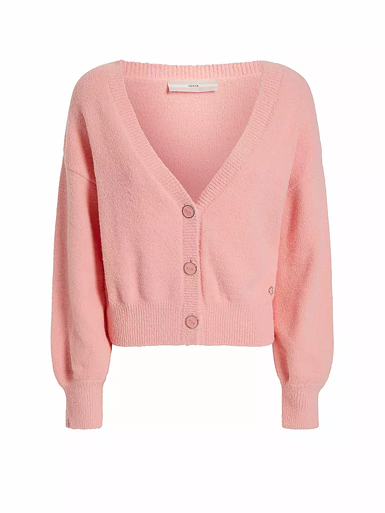 GUESS | Cardigan Cropped Fit | pink