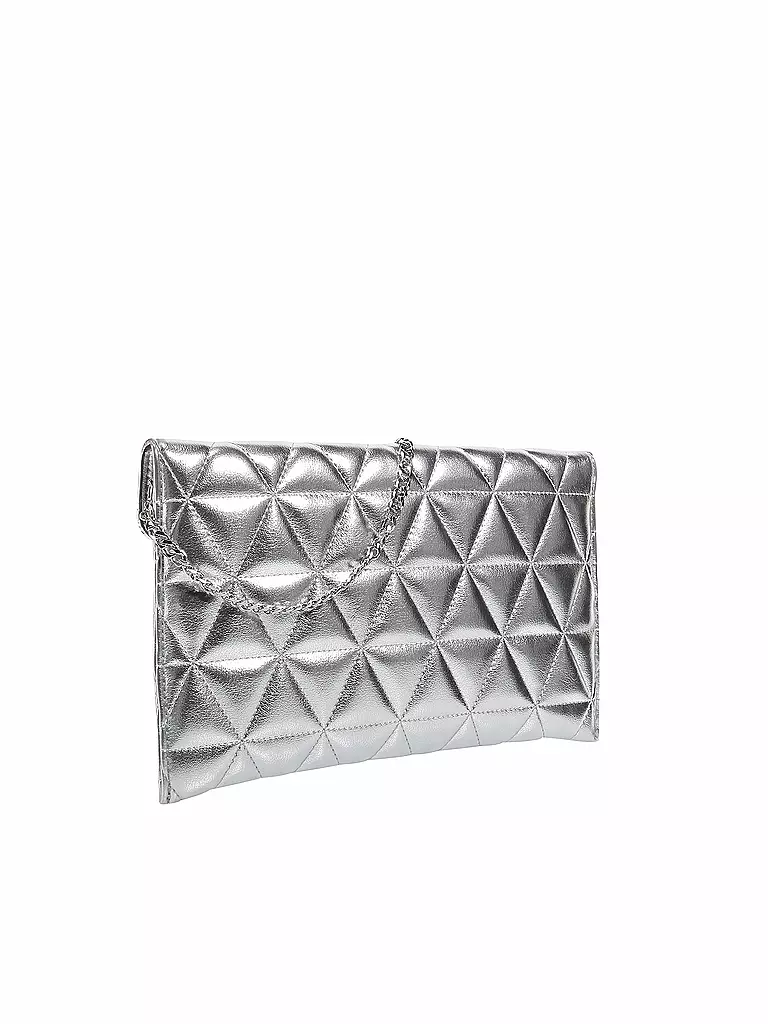 GUESS | Crossbody - Clutch "Laiken" | silber