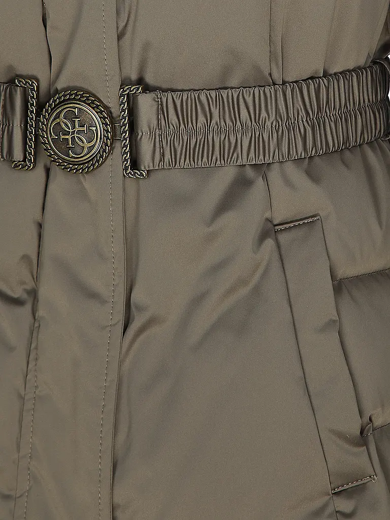 GUESS | Daunensteppmantel MARINA | braun