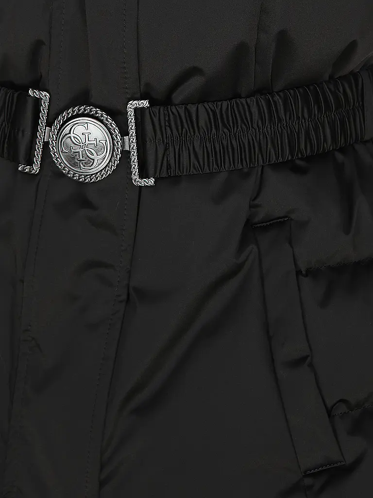 GUESS | Daunensteppmantel MARINA | schwarz