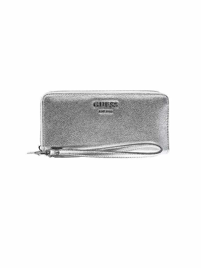 GUESS | Geldbörse "Vikky" | silber