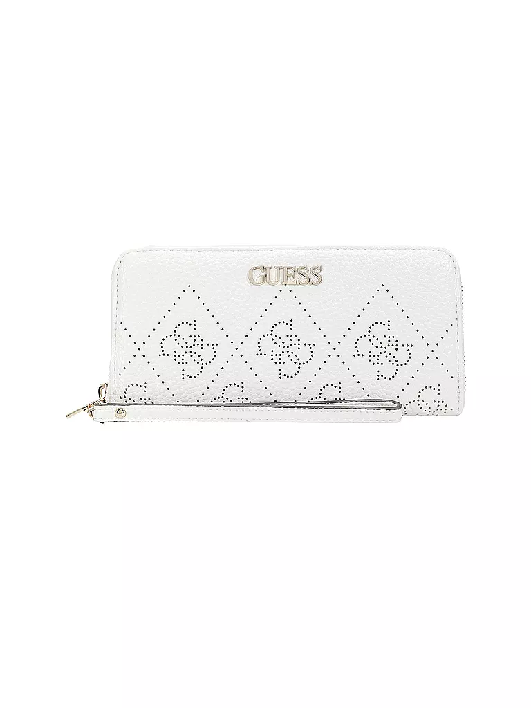 GUESS | Geldbörse AMARA LARGE | weiss