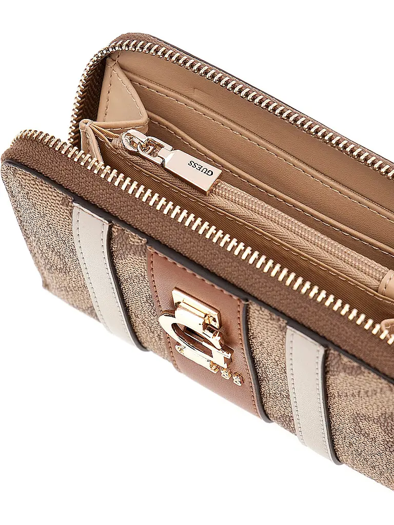 GUESS | Geldbörse ERENIA  Medium | beige