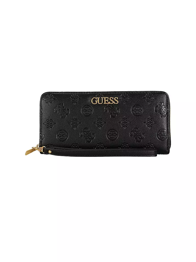 GUESS | Geldbörse GEVA | schwarz
