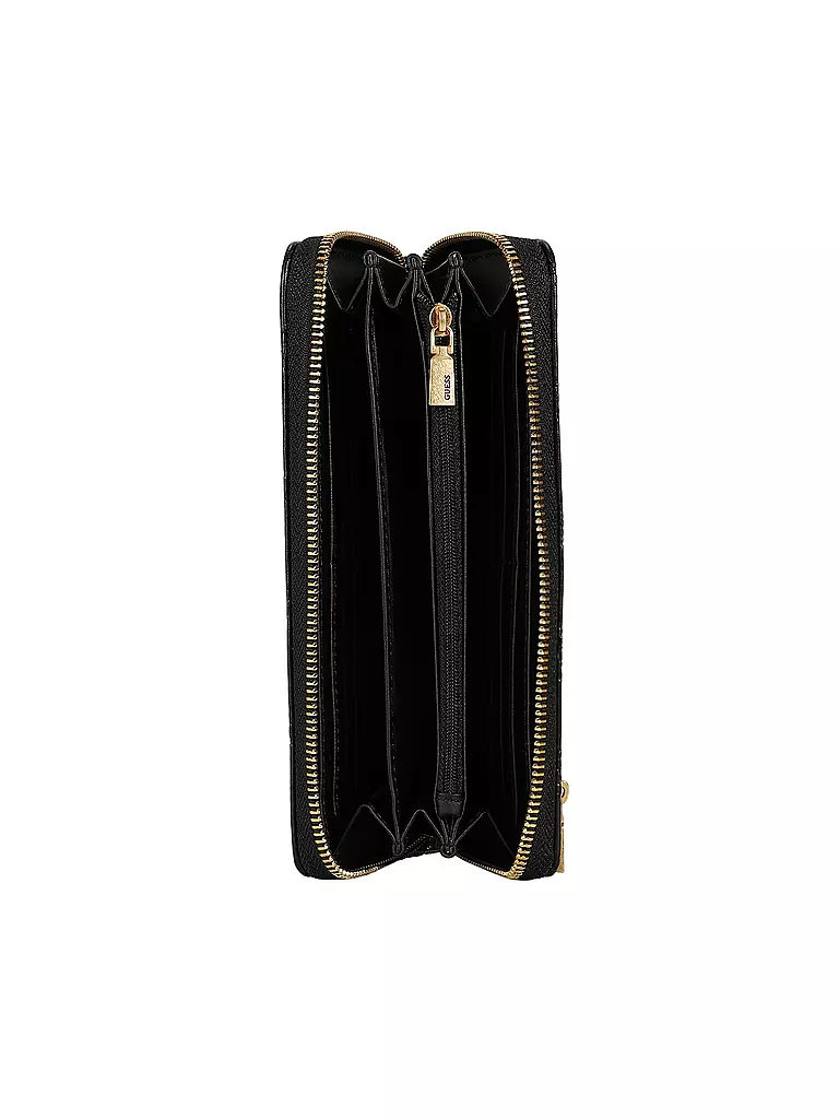GUESS | Geldbörse GEVA | schwarz
