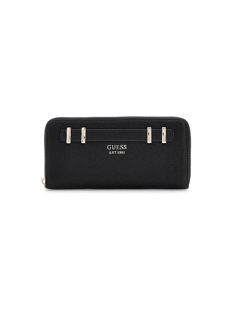 GUESS | Geldbörse GREGORIA Large | schwarz