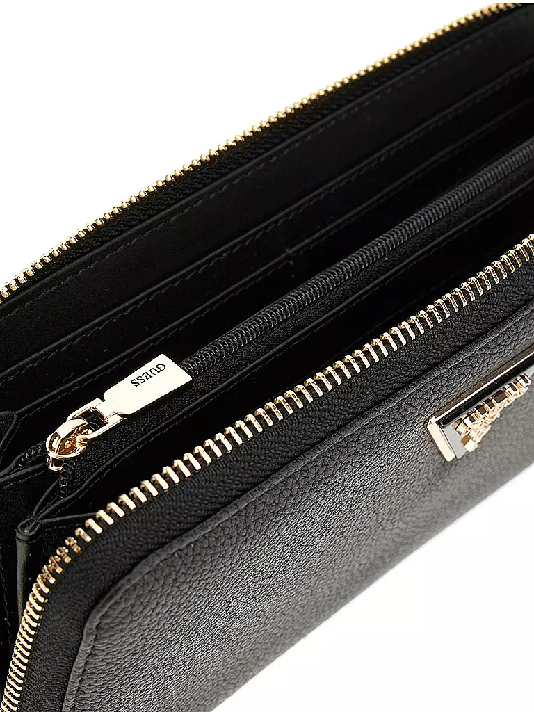 GUESS | Geldbörse LAUREL Large | schwarz