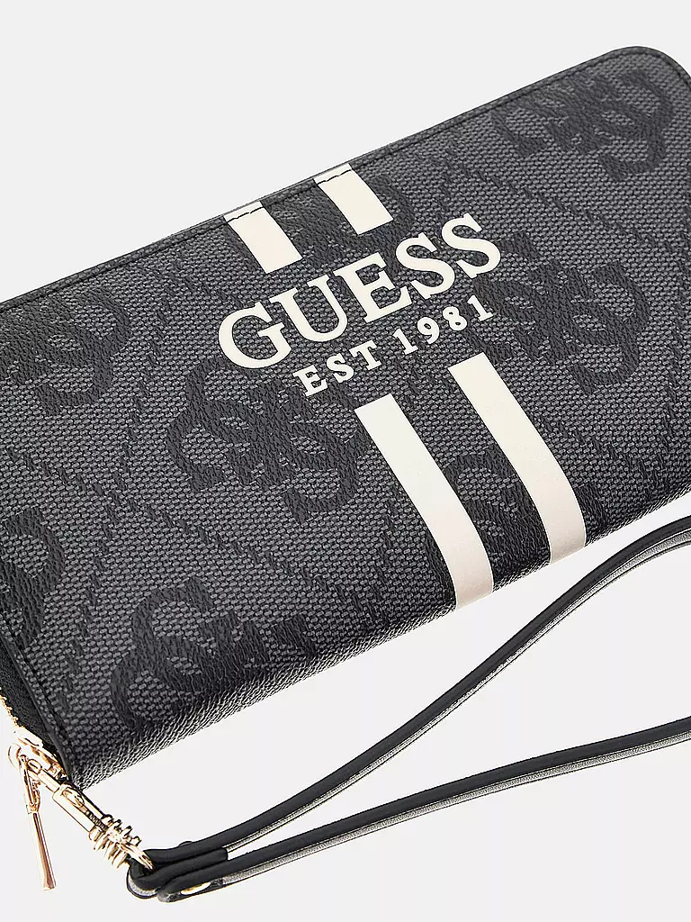 GUESS | Geldbörse LAUREL Large | beige