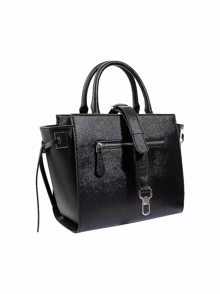 GUESS | Handtasche "Open Road" | schwarz