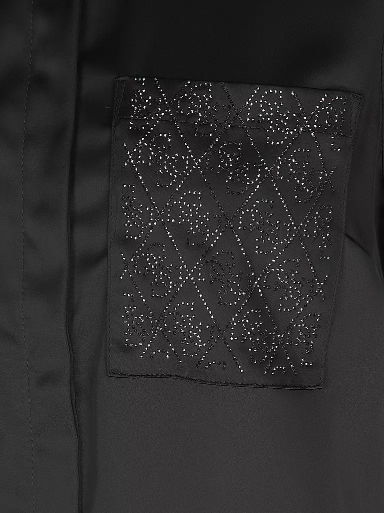 GUESS | Hemdbluse | schwarz