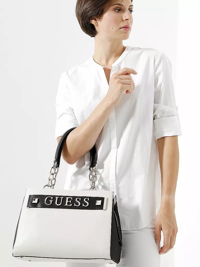 GUESS | Henkeltasche "Kerrigan" | creme