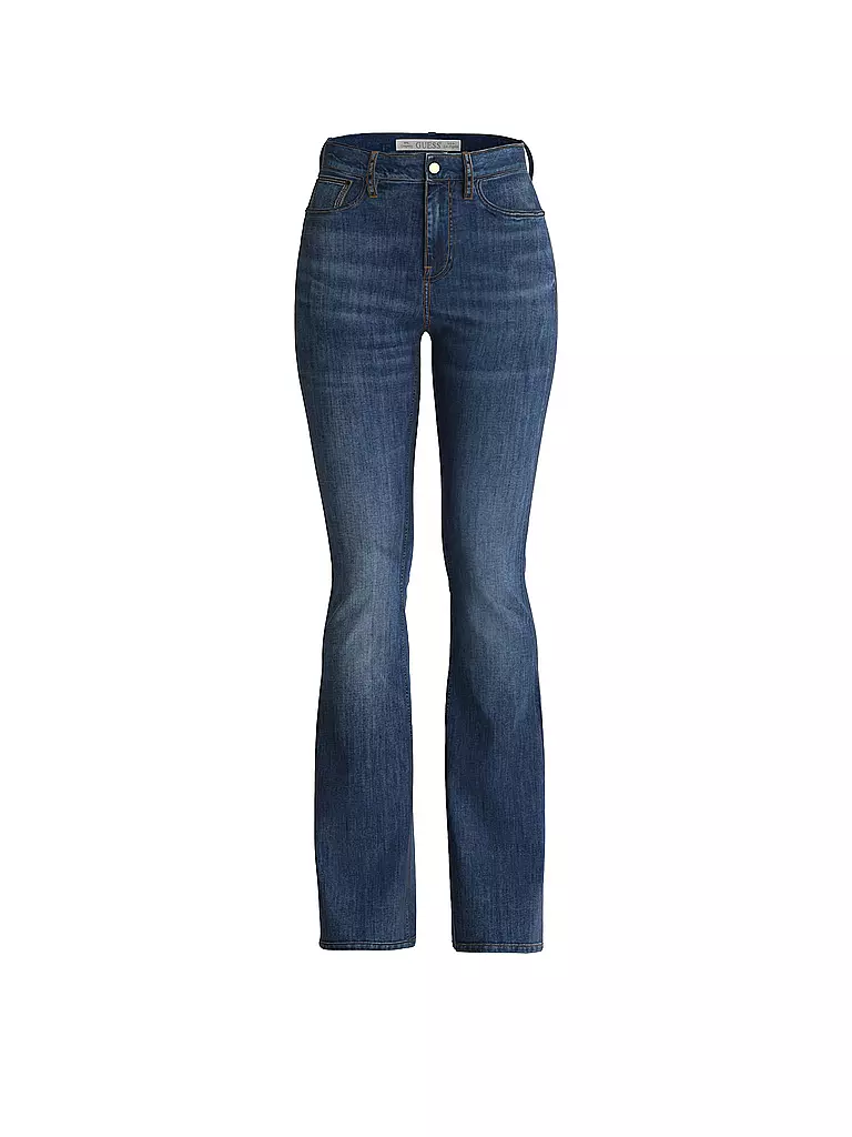 GUESS | Highwaist Jeans Bootcut Fit | dunkelblau