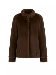 GUESS | Jacke in Felloptik LUNA | Braun