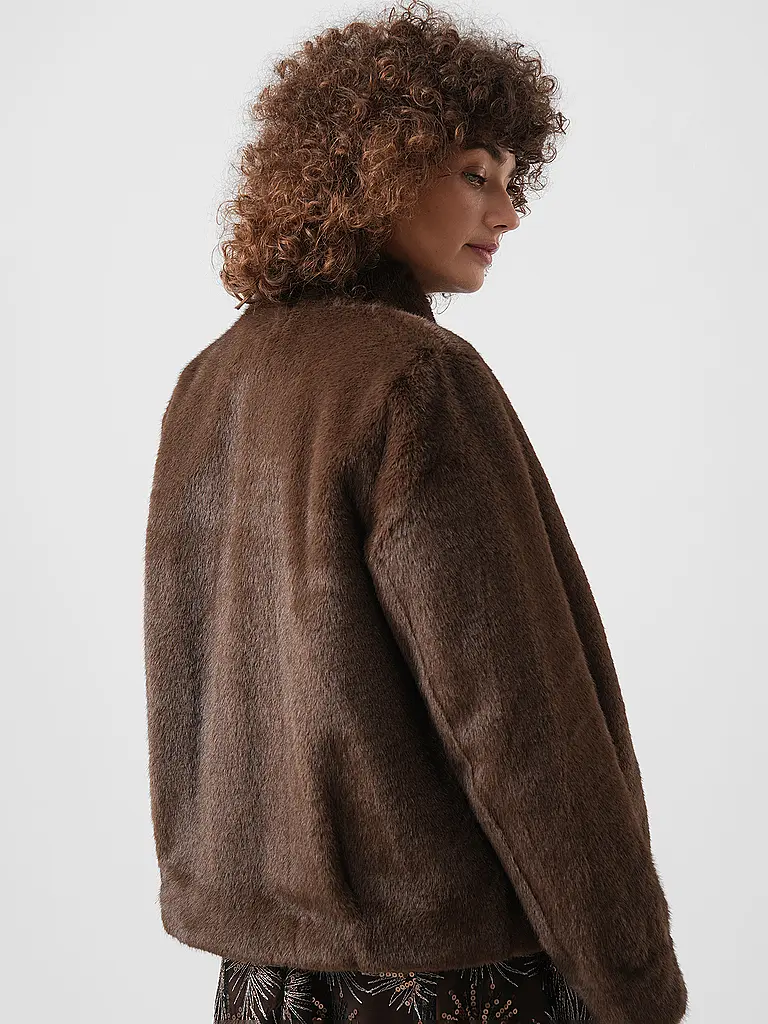 GUESS | Jacke in Felloptik LUNA | 