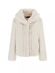 GUESS | Jacke in Felloptik SOPHY | Creme