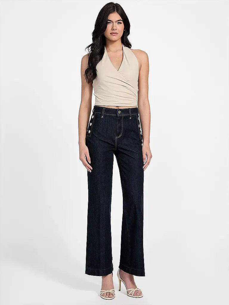 GUESS | Jeans Flared Fit NEW FAYE | Dunkelblau