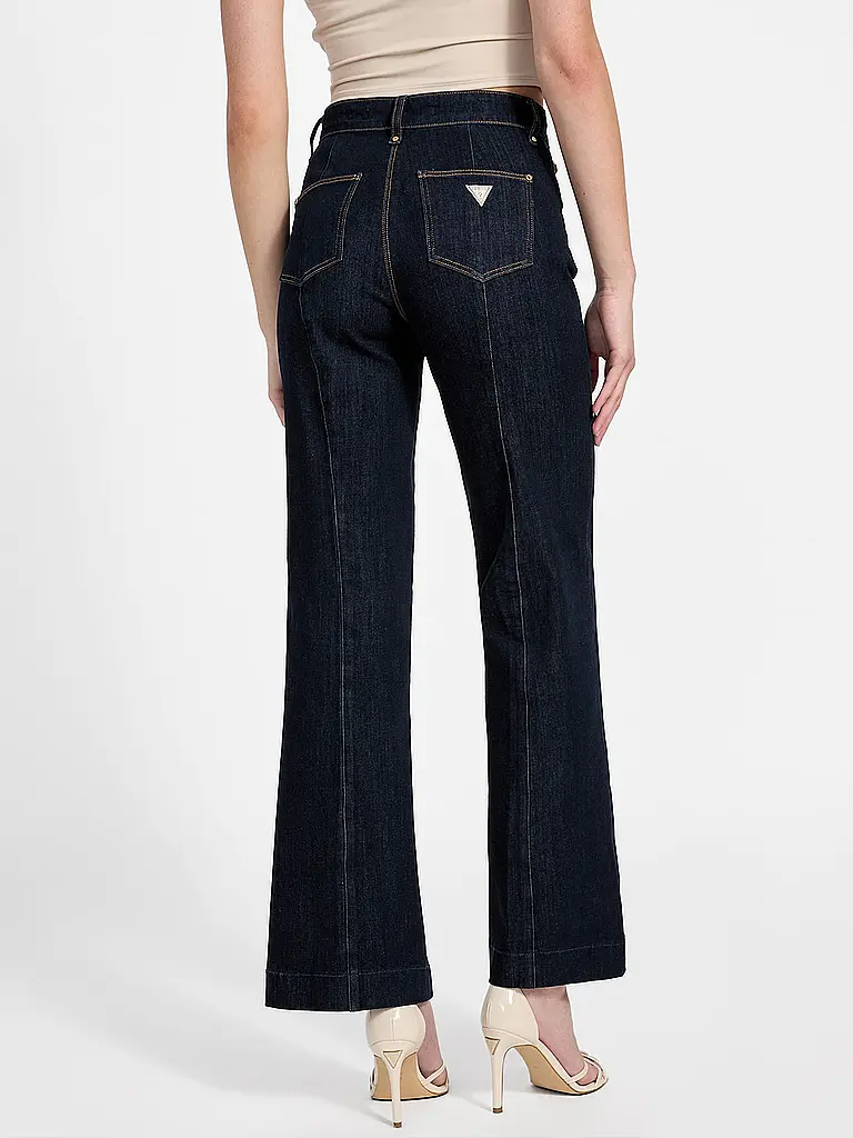 GUESS | Jeans Flared Fit NEW FAYE | Dunkelblau