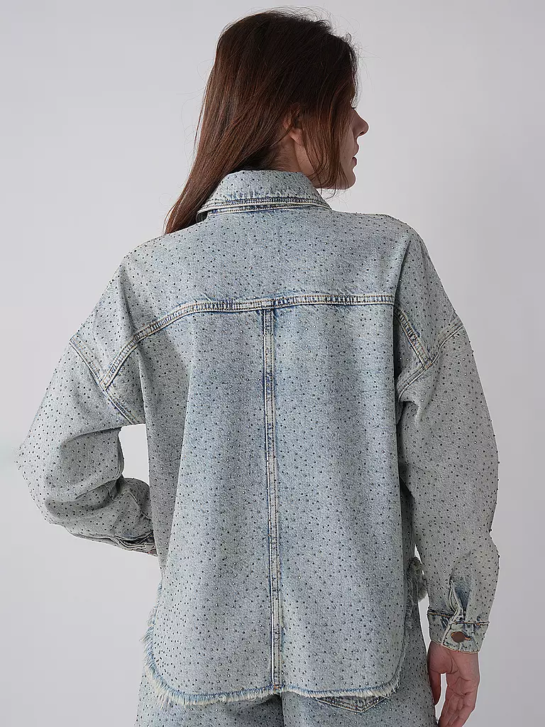 GUESS | Jeansbluse  | hellblau