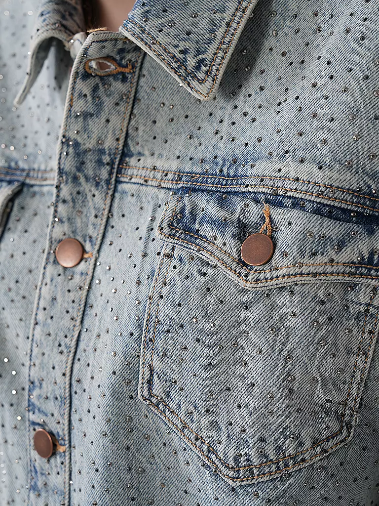 GUESS | Jeansbluse  | hellblau