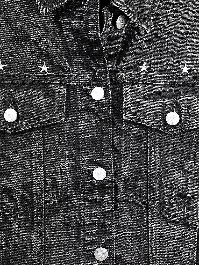 GUESS | Jeansjacke  | schwarz