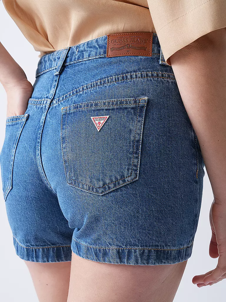 GUESS | Jeansshorts | dunkelblau