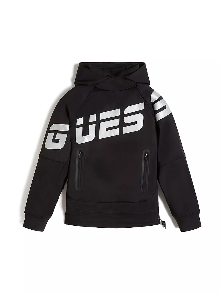 GUESS | Jungen Sweater - Hoodie | schwarz