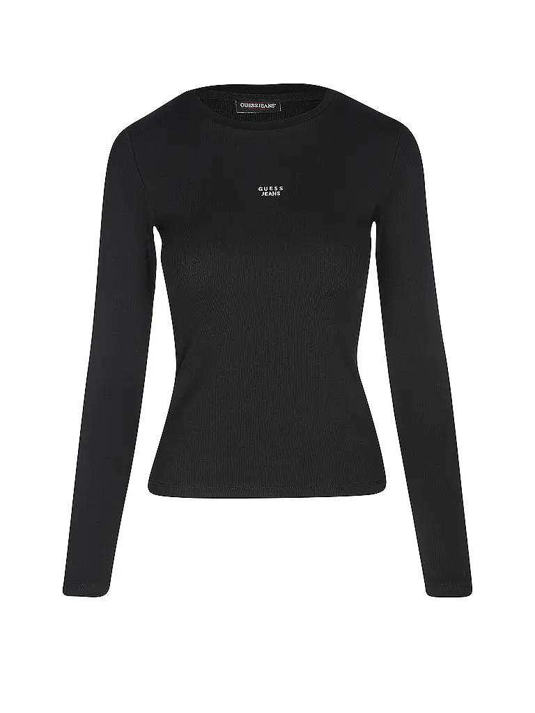 GUESS | Langarmshirt  | Schwarz