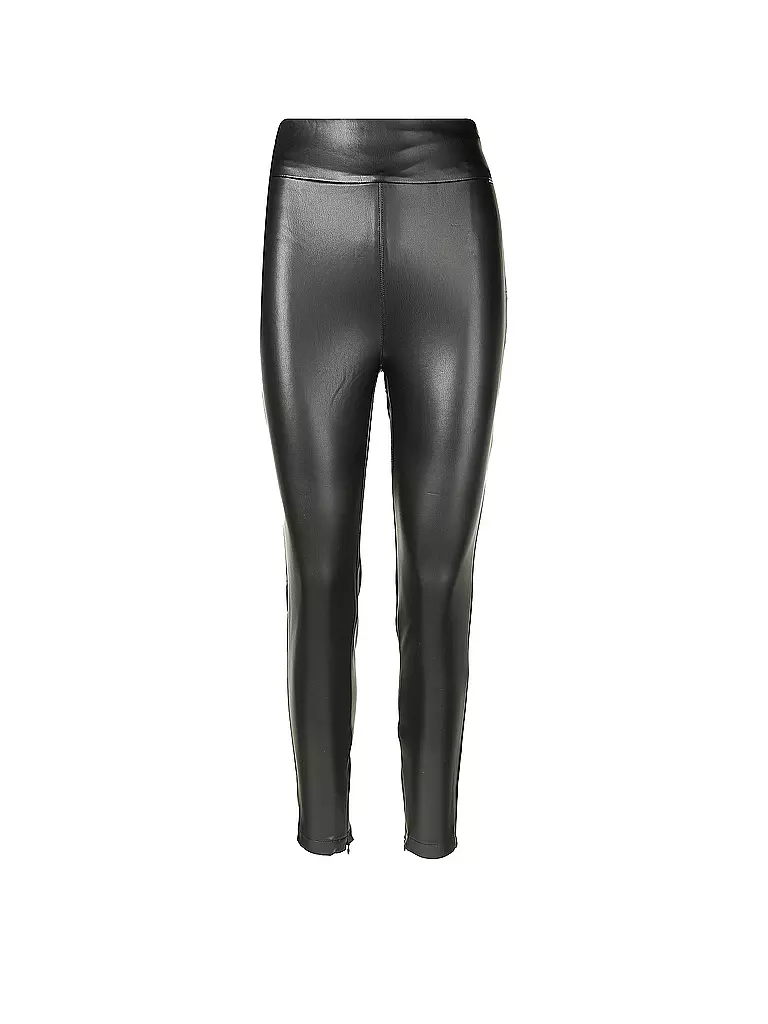 GUESS | Leggings in Lederoptik  | schwarz