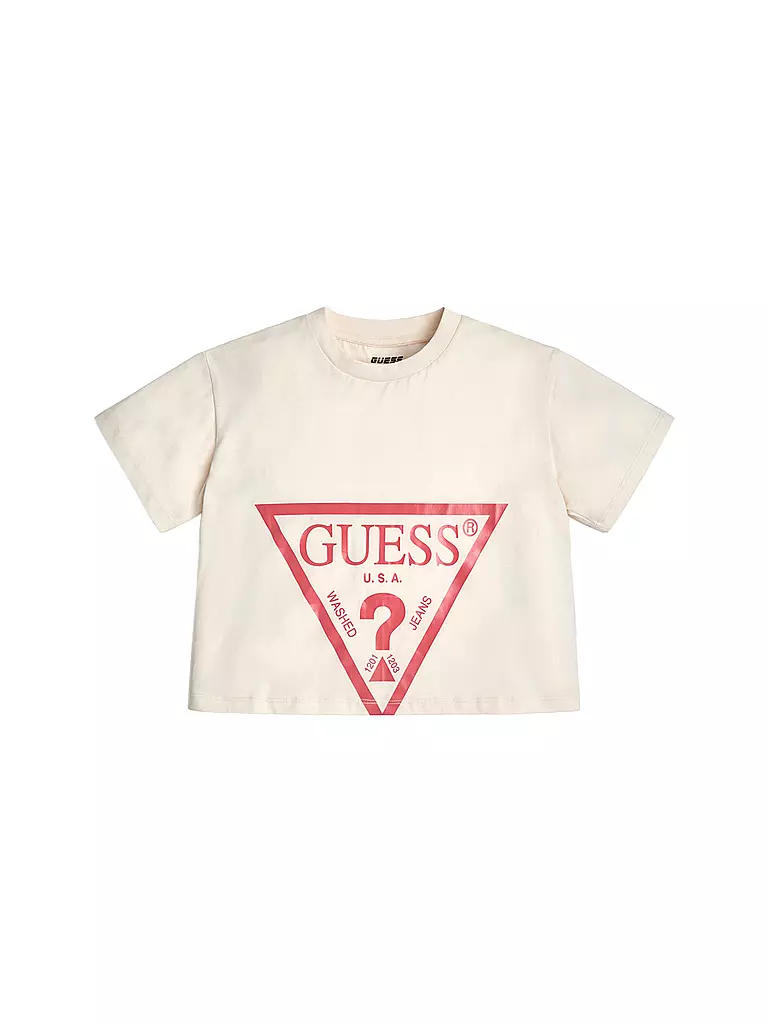GUESS | Mädchen  T Shirt  | creme