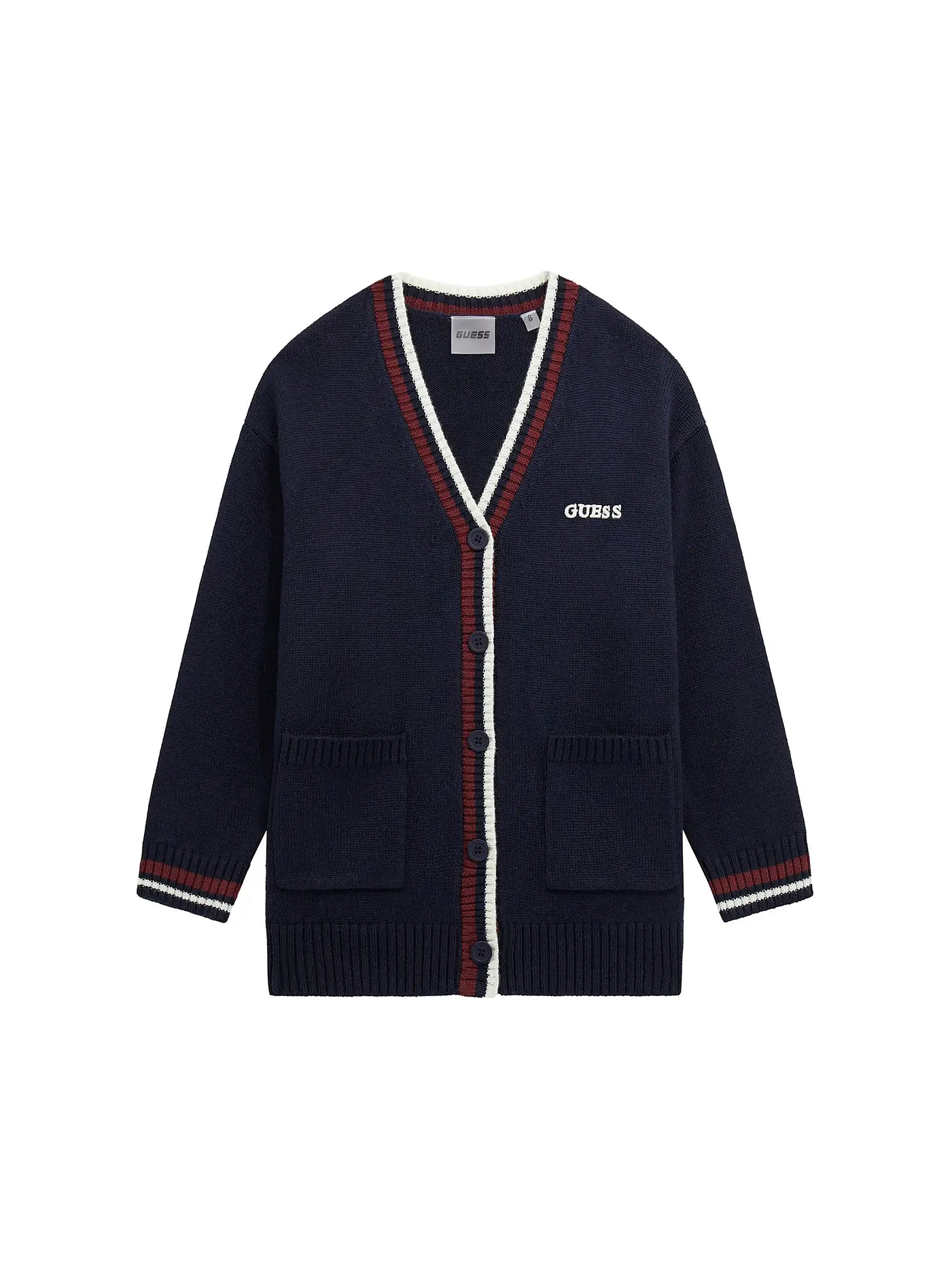 GUESS | Mädchen Cardigan  | dunkelblau
