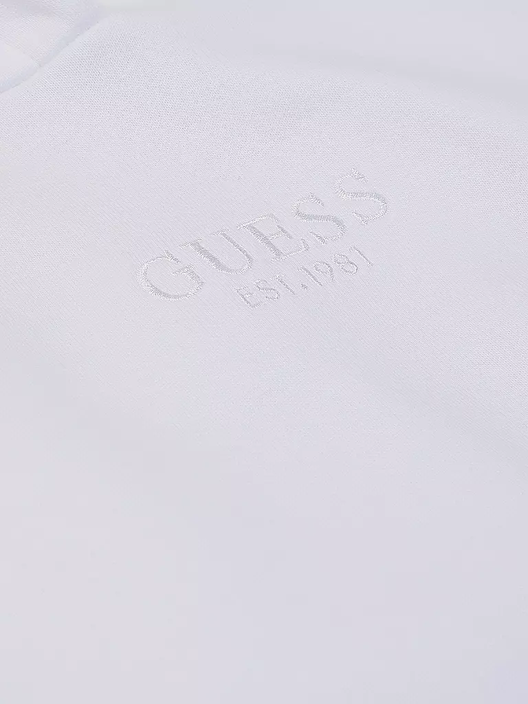 GUESS | Mädchen Kapuzensweater - Hoodie  | weiss