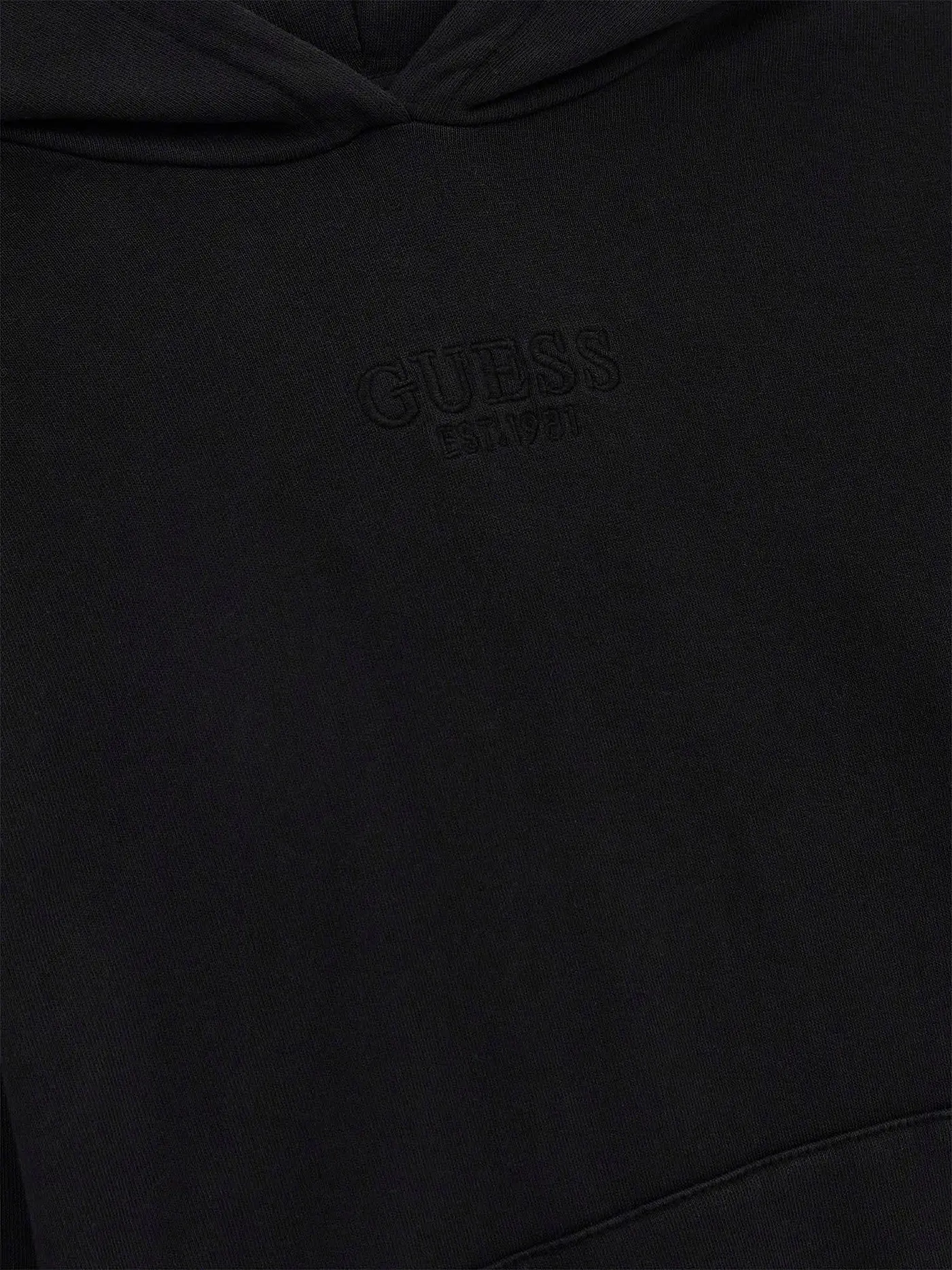 GUESS | Mädchen Kapuzensweater - Hoodie  | schwarz