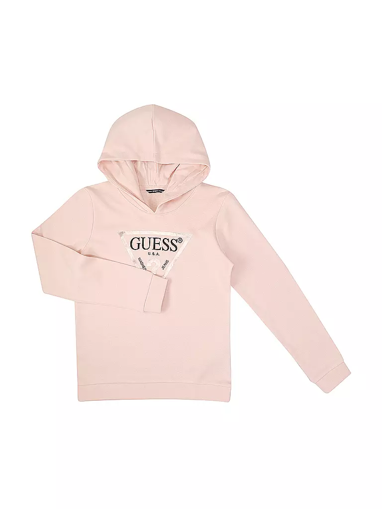 GUESS | Mädchen Kapuzensweater - Hoodie | rosa