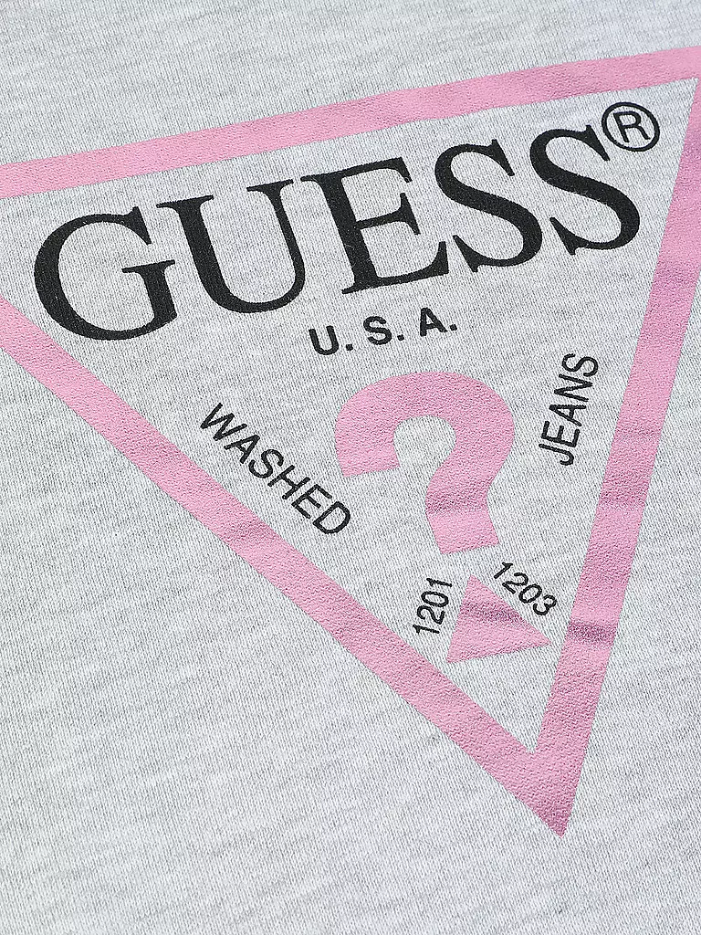 GUESS | Mädchen Kapuzensweater - Hoodie | grau