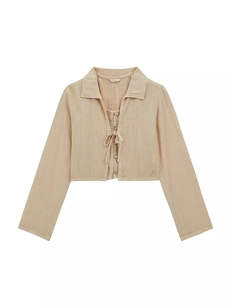 GUESS | Mädchen Langarmshirt  | beige