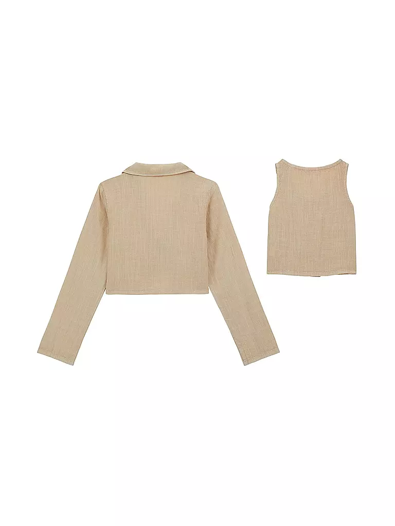 GUESS | Mädchen Langarmshirt  | beige