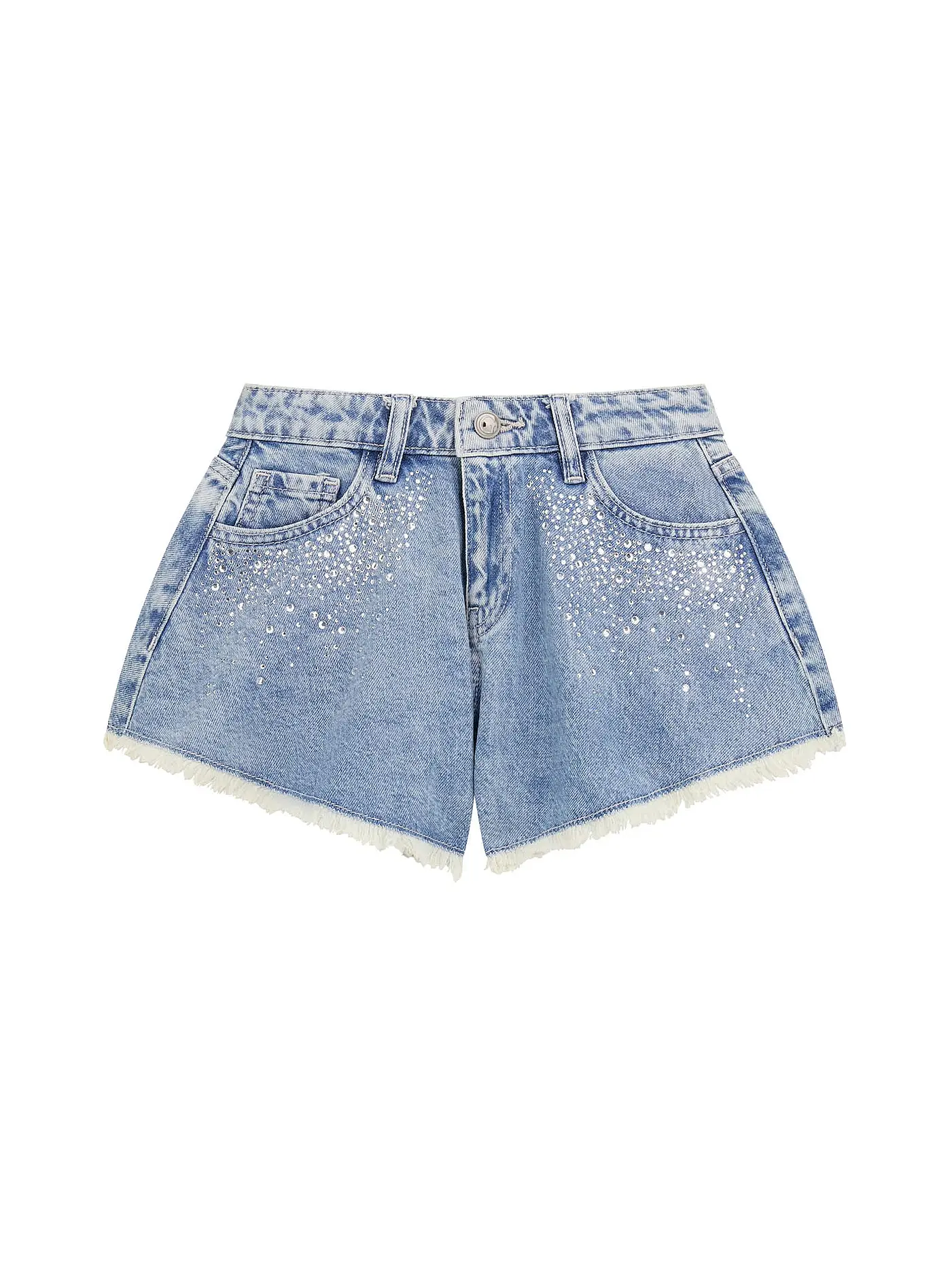 GUESS | Mädchen Shorts  | hellblau