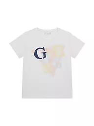 GUESS | Mädchen T-Shirt  | weiss