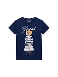 GUESS | Mädchen T-Shirt  | dunkelblau