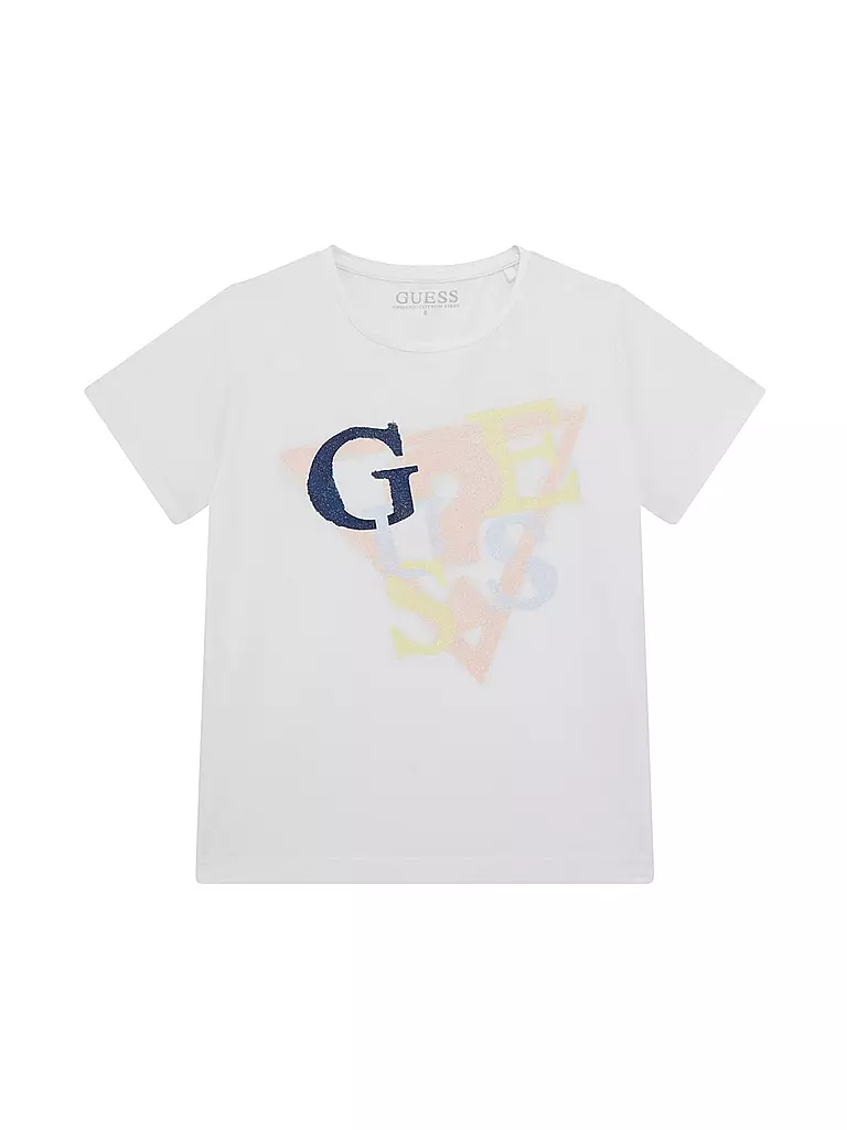 GUESS | Mädchen T-Shirt  | weiss