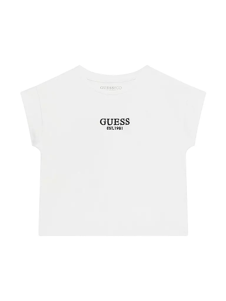 GUESS | Mädchen T-Shirt  | weiss